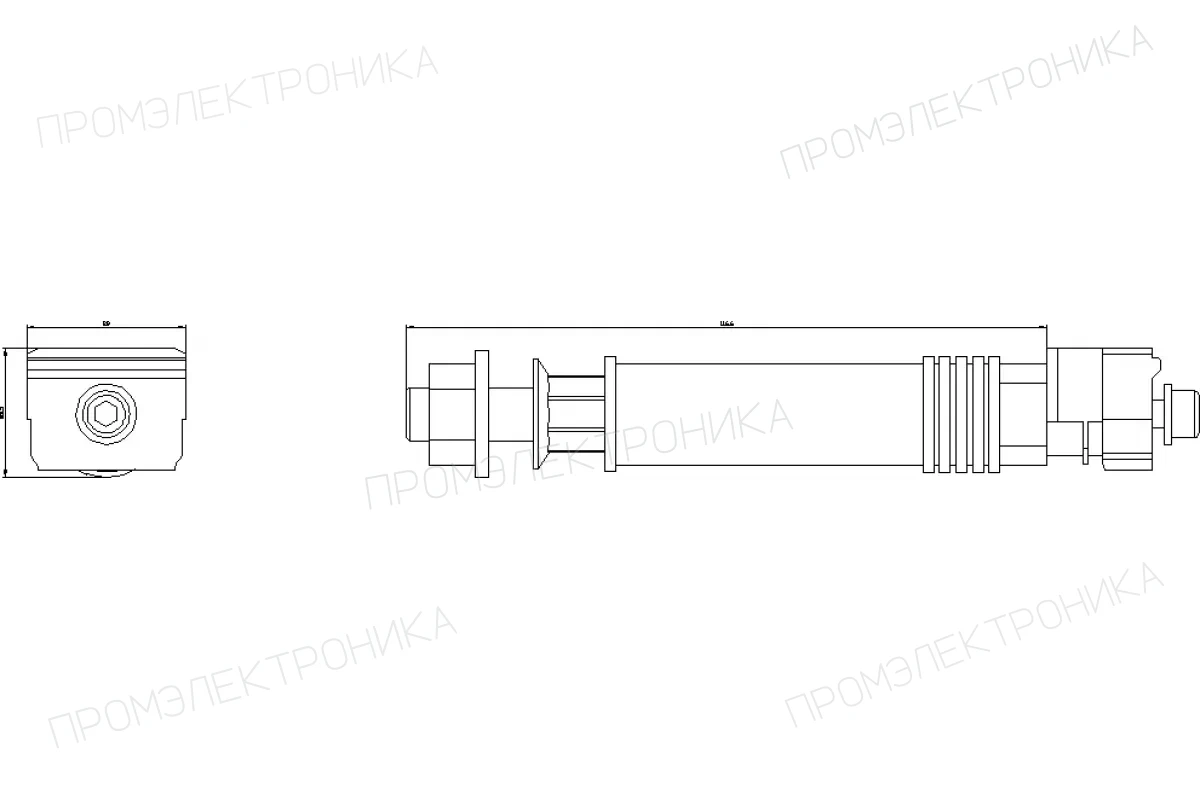 Siemens 3VA9211-0QF10 — Соединительные шпильки для тыльного присоединения коротк