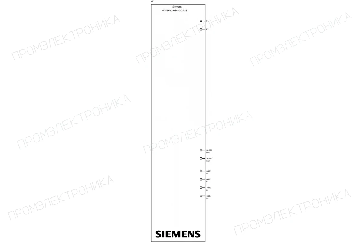 Siemens 6GK5612-0BA10-2AA3 — Брандмауэр SCALANCE