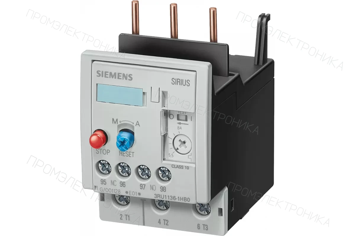 Siemens 3RU1126-4AD0 — РЕЛЕ ПЕРЕГРУЗКИ