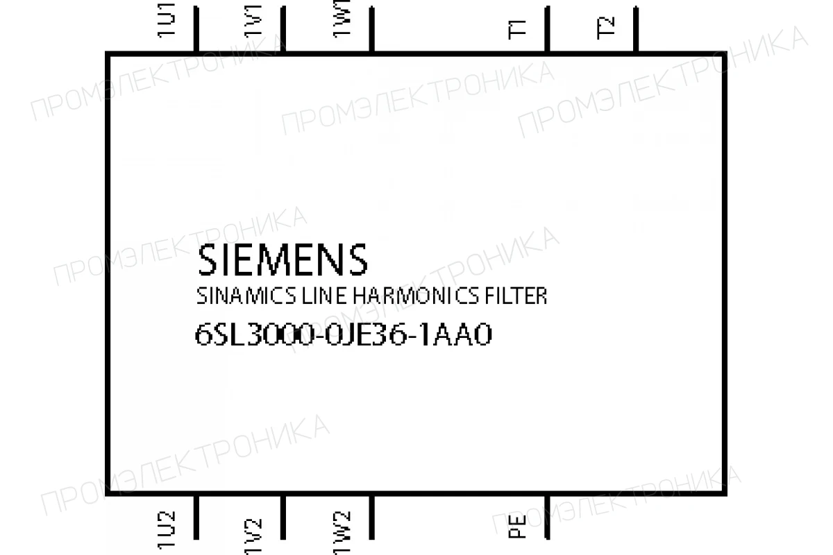 Siemens 6SL3000-0EE41-4AA0 — Sinamics line reactor for сетевой модуль smart line