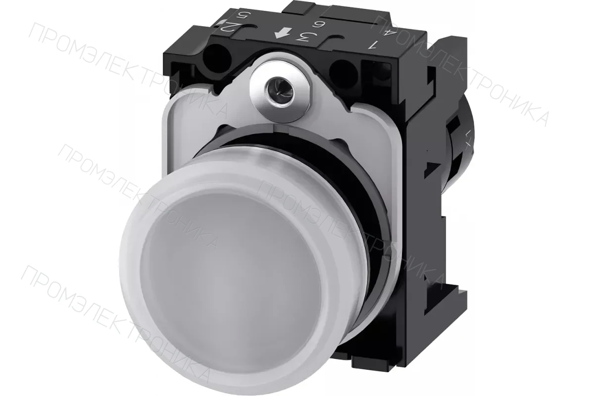 Siemens 3SU1201-6AB50-1AA0 — Световой индикатор компактный