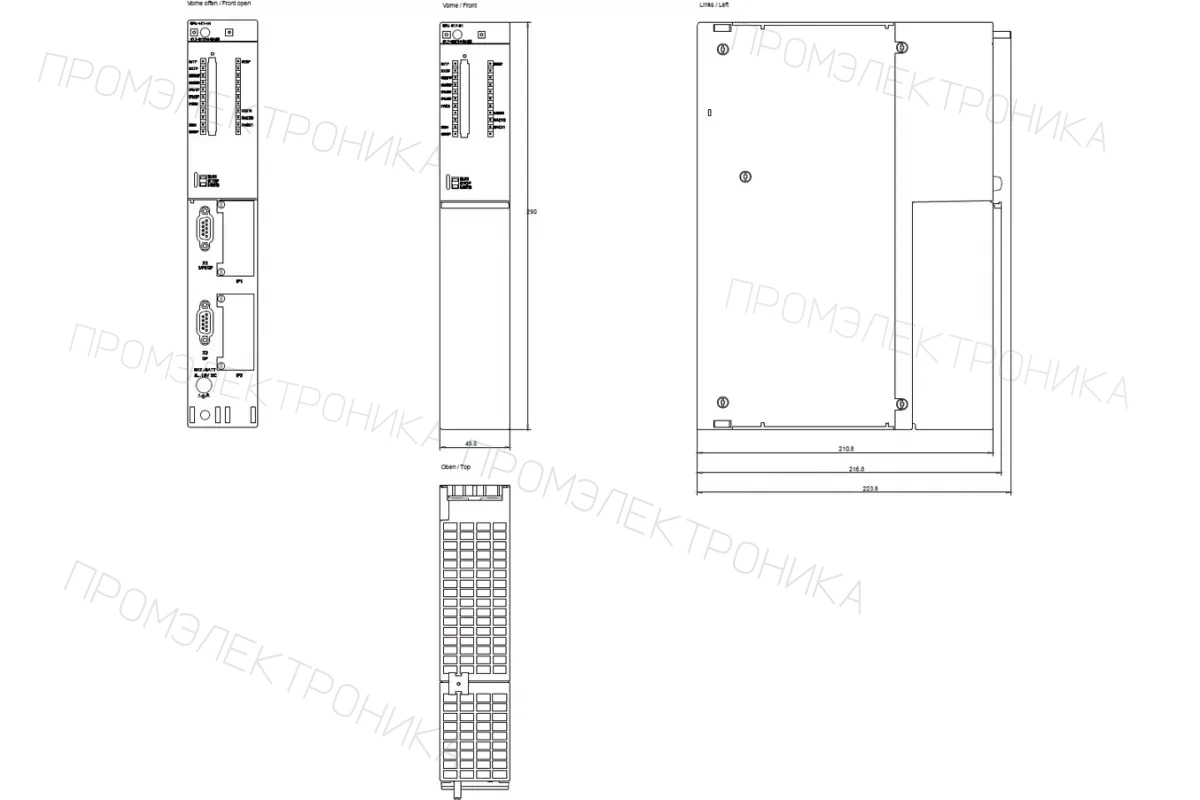 Siemens 6ES7441-1AA04-0AE0 — промышленный компонент