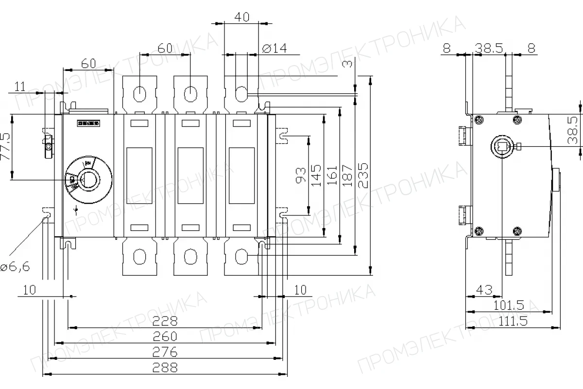 Siemens 3KD4432-0QE10-0 — Базовые блоки