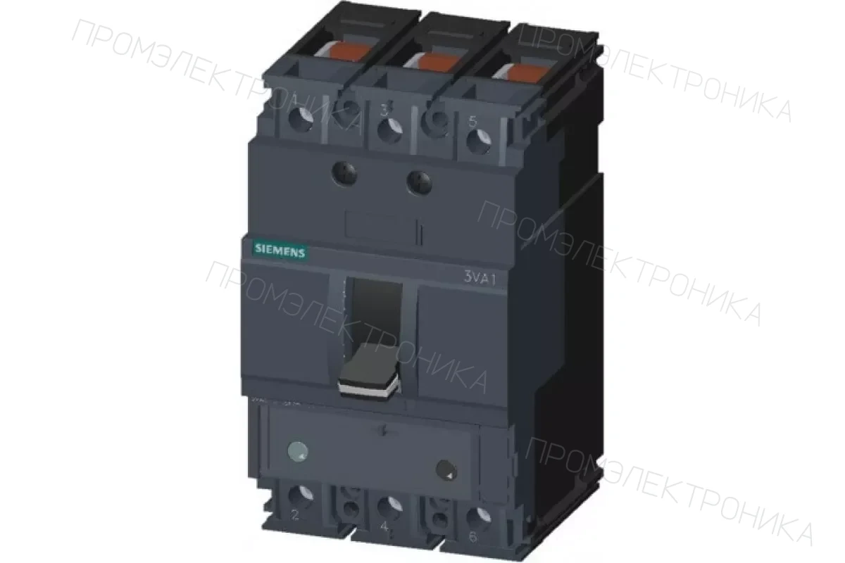 Siemens 3VA1110-3EF46-0AA0 — 3VA автоматические выключатели в литом корпусе до 250 A
