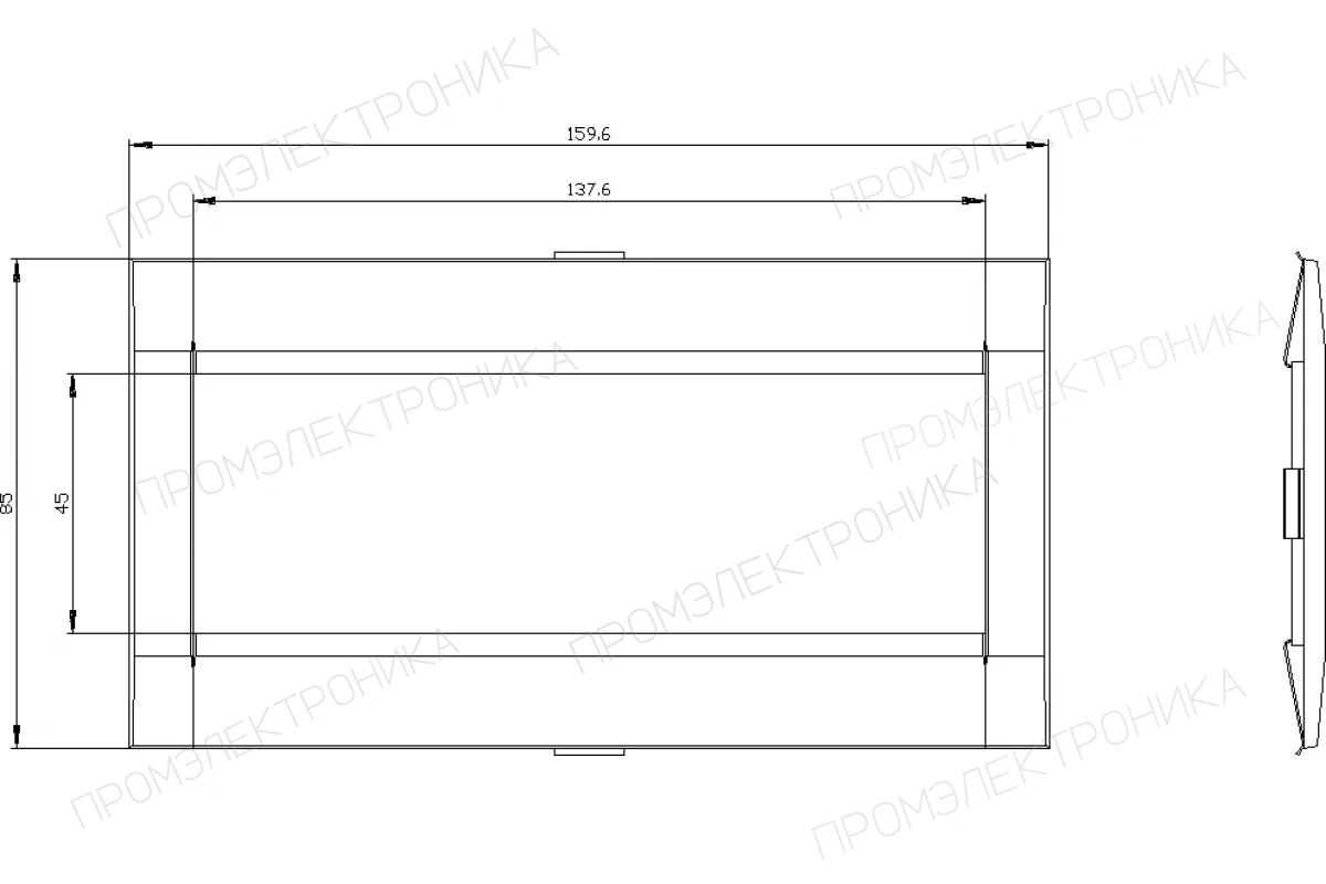 Siemens 3VA9287-0GC05 — Дополнительная рукоятка для поворотного привода с установкой на дверь аварийн