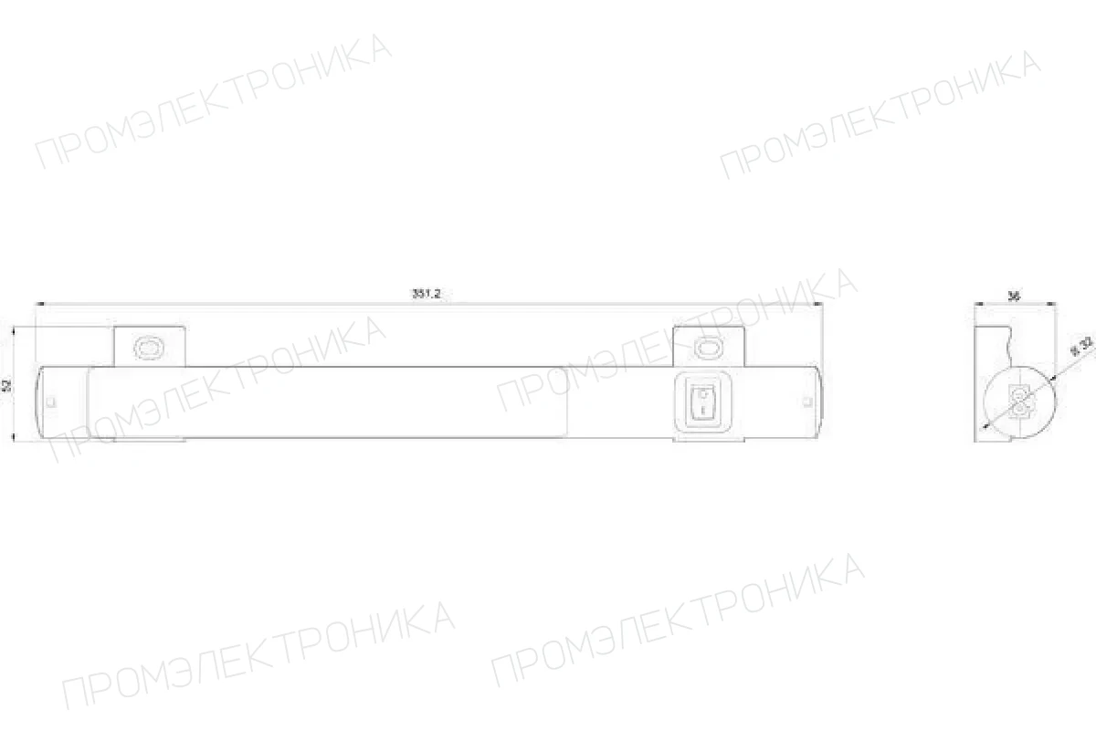 Siemens 8MR2200-0A — Светодиодная лампа с датчиком движения магнитное крепление
