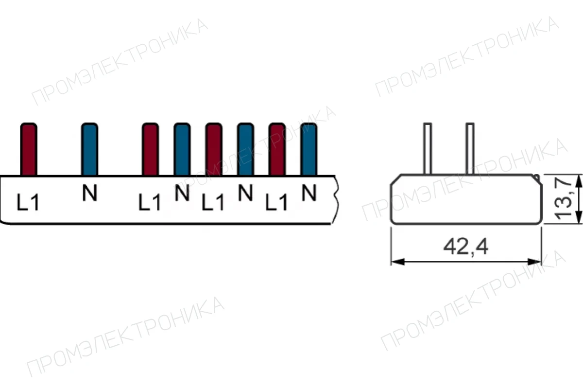 Siemens 5ST3784-0KL — Сборные шины 5ST для модульных устройств