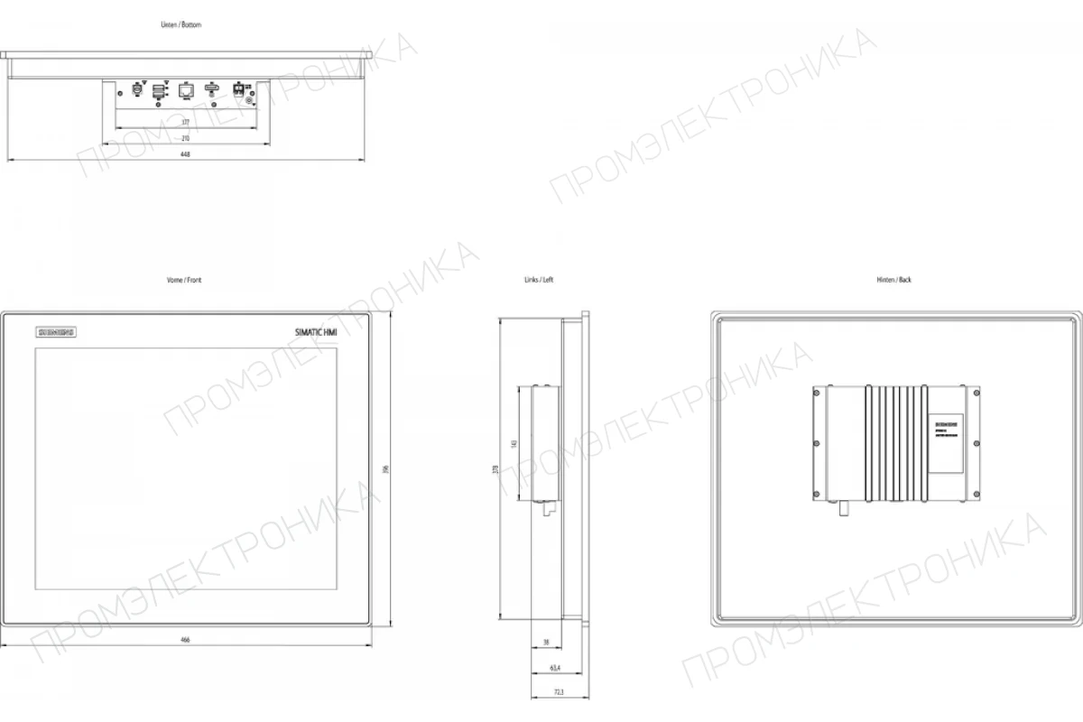 Siemens 6AV7285-6HN00-0AA0