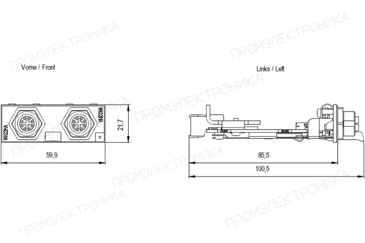 Siemens 6GK5992-2HA00-0AA0 — Конвертирующие модули для SCALANCE X-300