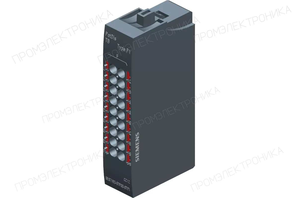 Siemens 6ES7193-6MR00-0AA0 — промышленный компонент