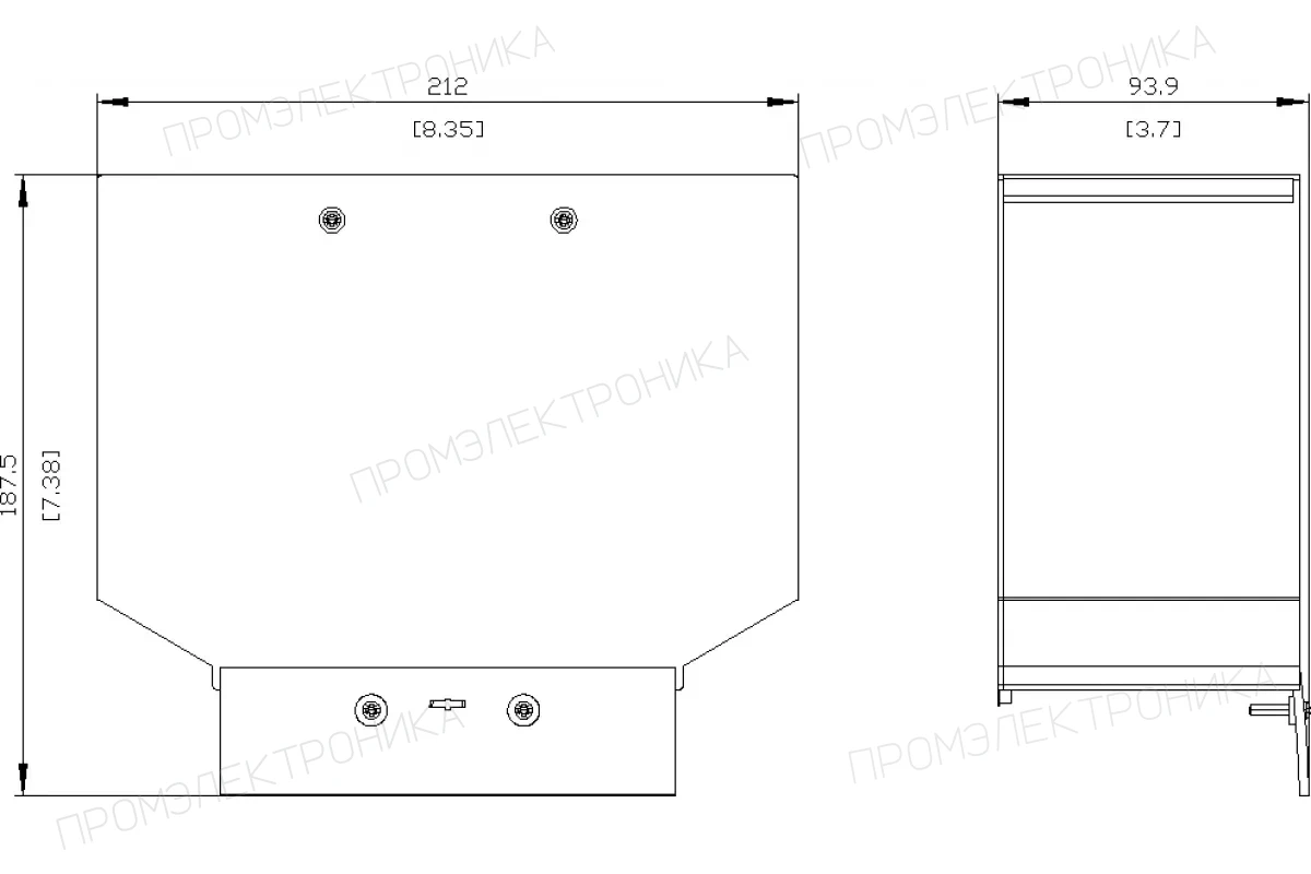 Siemens 3VA9471-0WF40 — Клеммная крышка