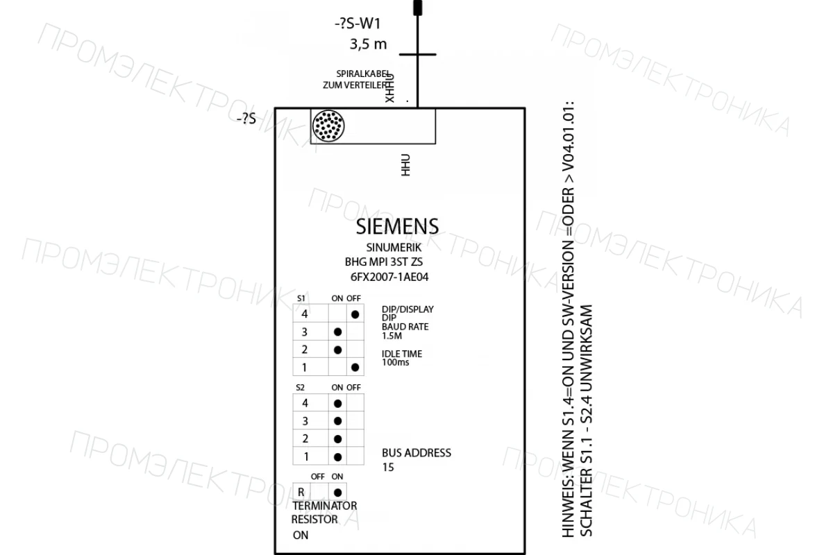 Siemens 6FX2003-0DU17