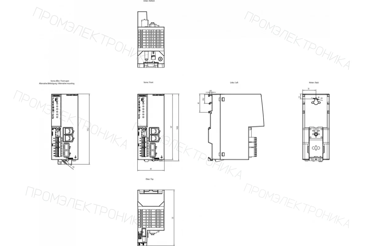 Siemens 6GK5626-2GS00-2AC2 — Модули серии SCALANCE S
