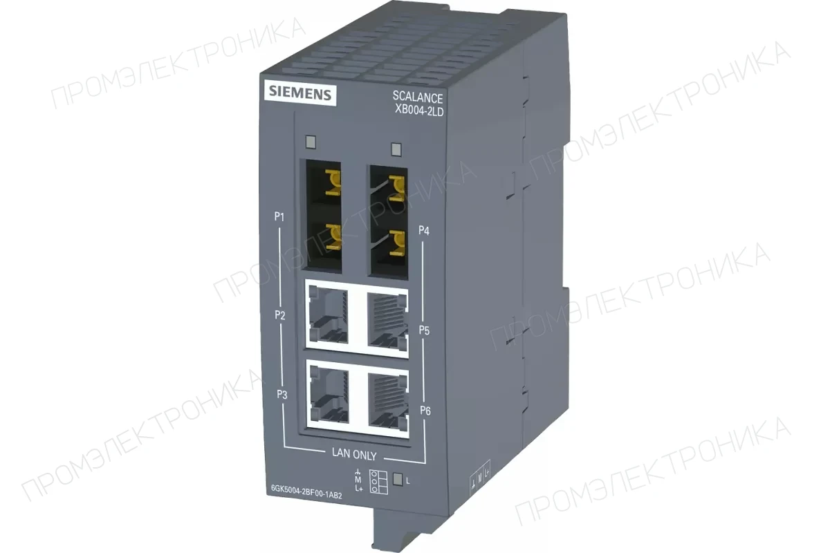 Siemens 6GK5004-1GL10-1AB2 — Неуправляемые коммутаторы SCALANCE XB-000