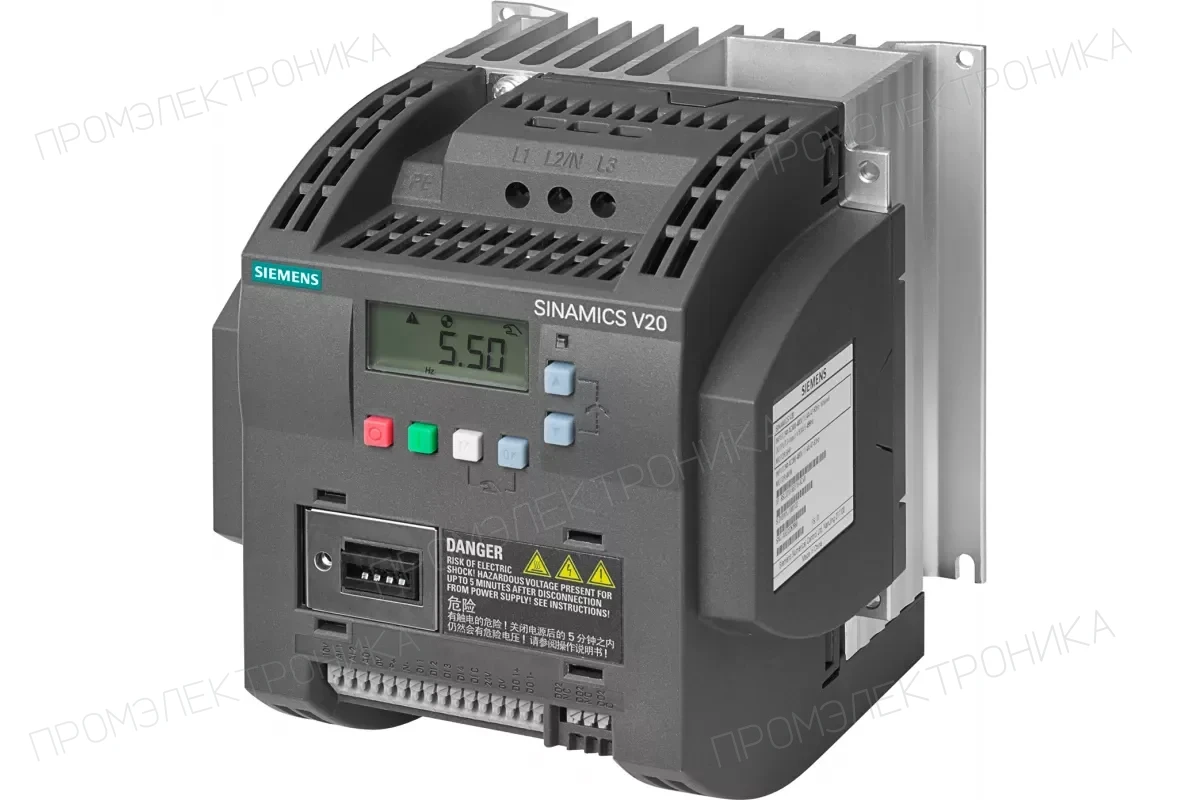 Siemens 6SL3210-5BE25-5CV0 — компонент приводной техники