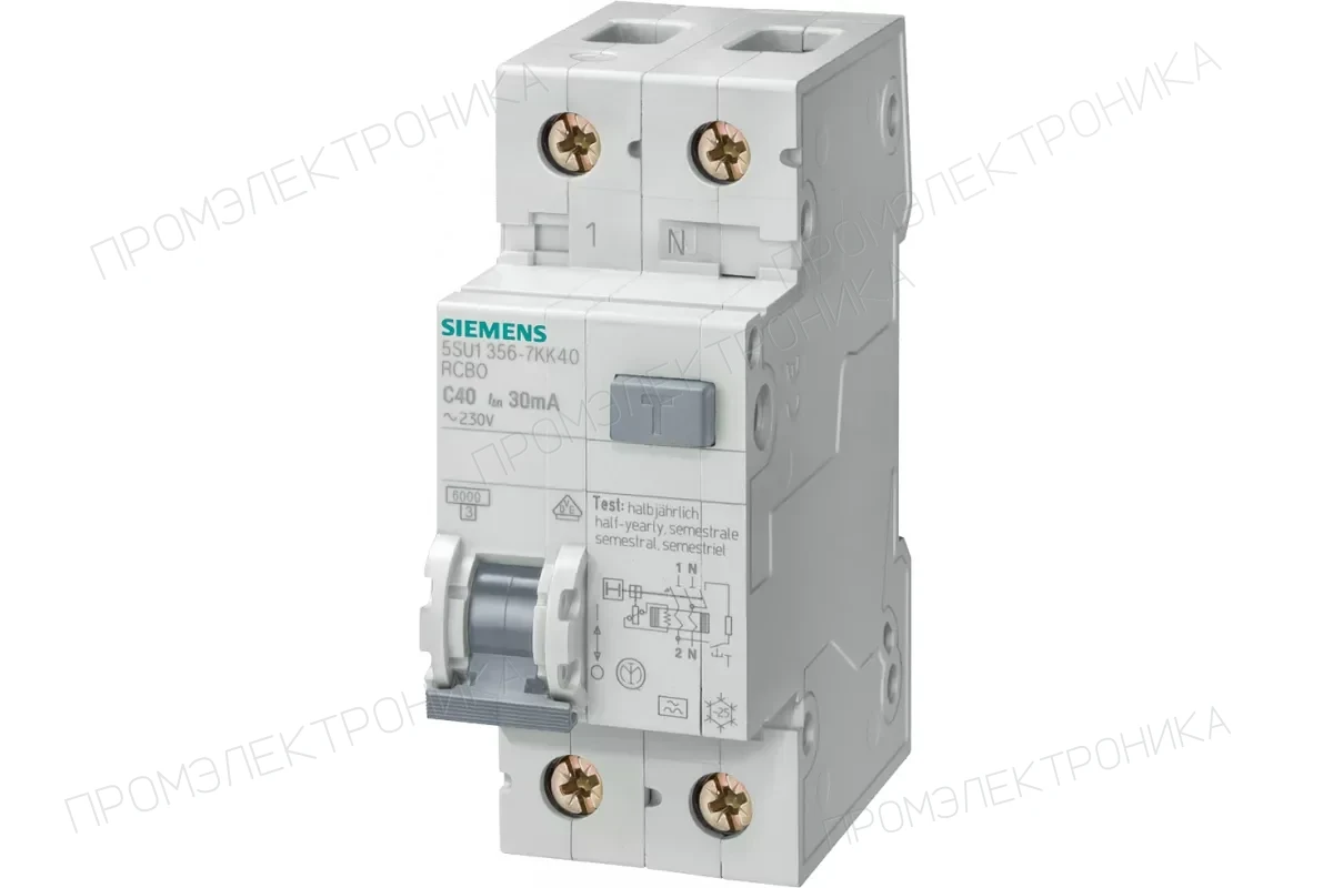 Siemens 5SU1346-7FP20 — компонент энергетического оборудования