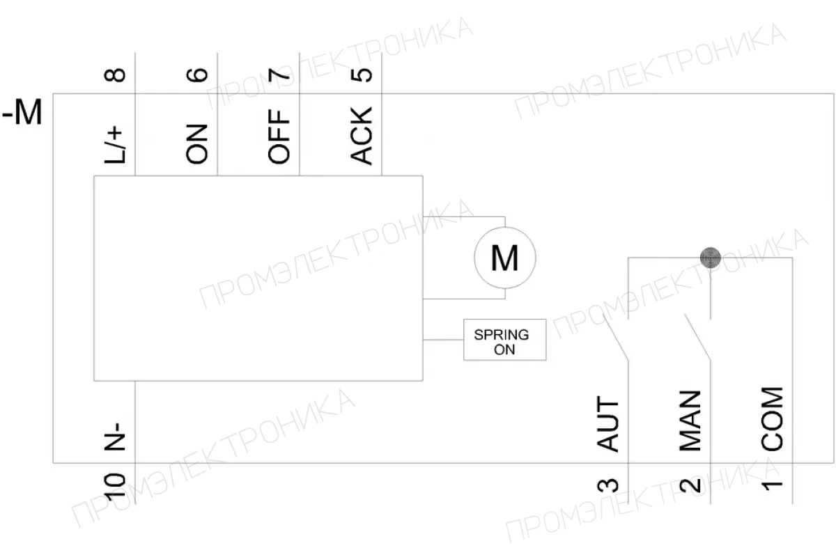 Siemens 3VA9467-0GX10 — модуль доп