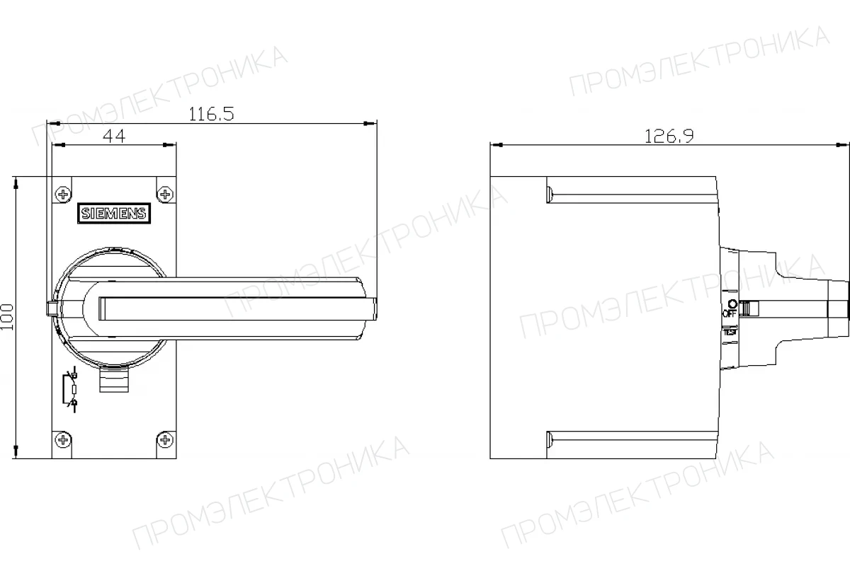 Siemens 3KF9112-1AA00 — Аксессуар для