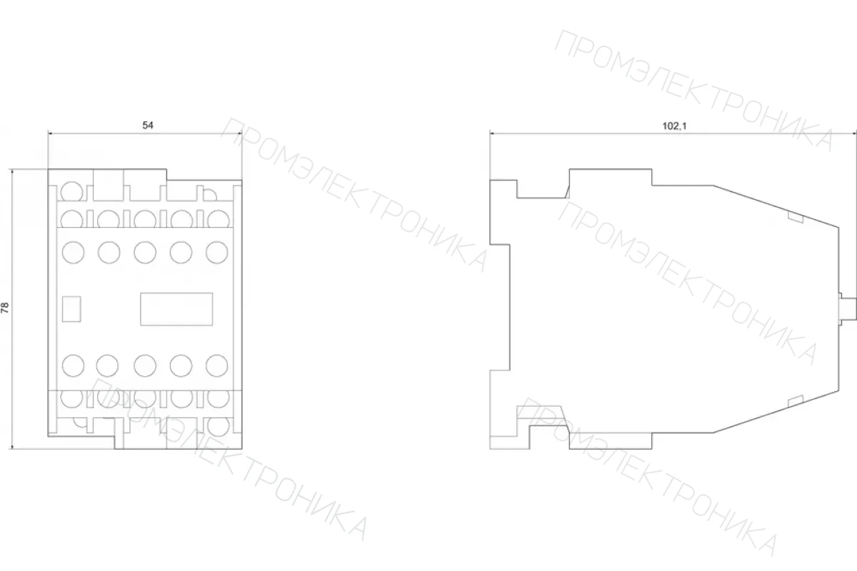 Siemens 3TH4310-0BE4 — Вспомогательное реле