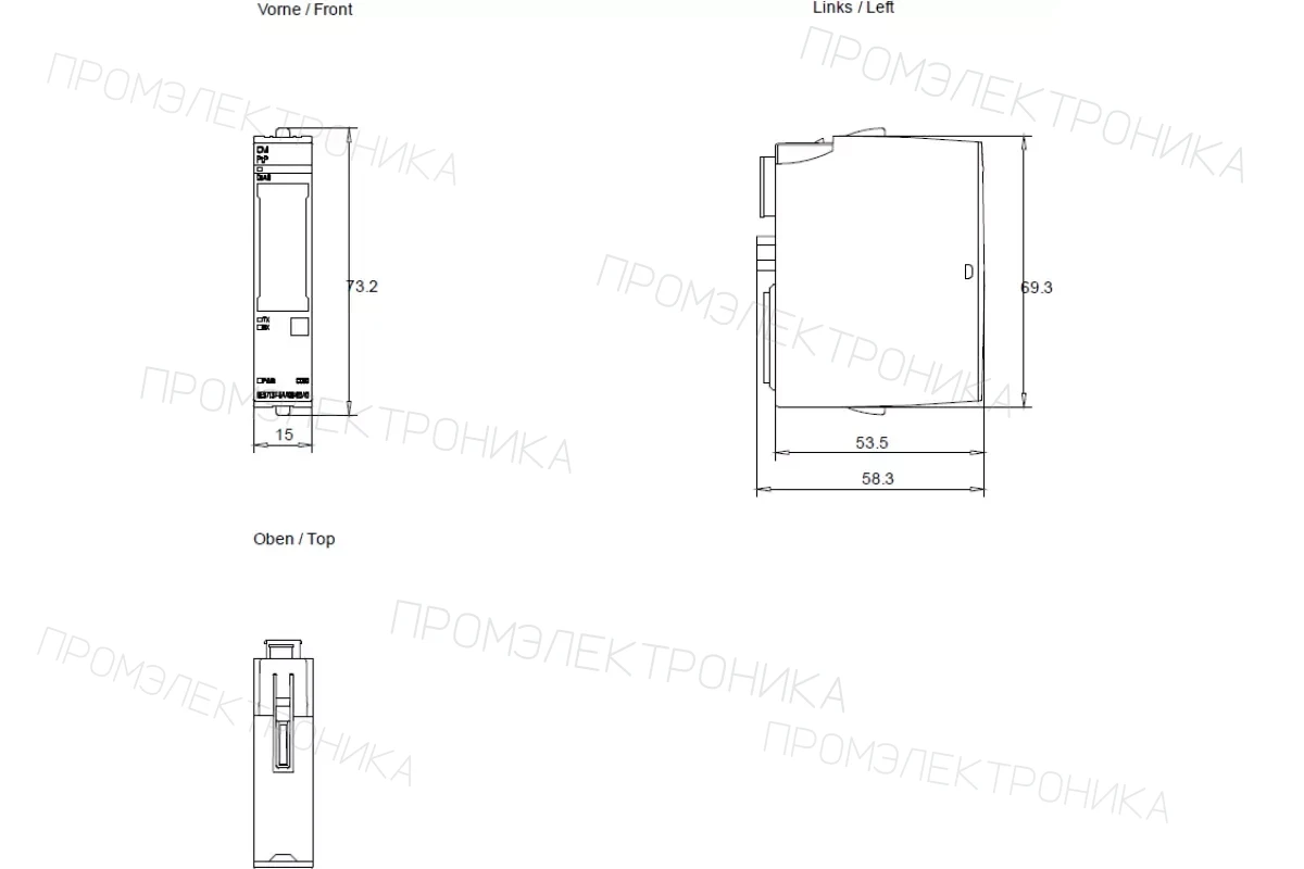 Siemens 6ES7138-4FA04-0AB0 — промышленный компонент