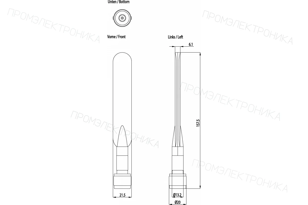 Siemens 6GK5795-6DC00-0AA0 — Антенны