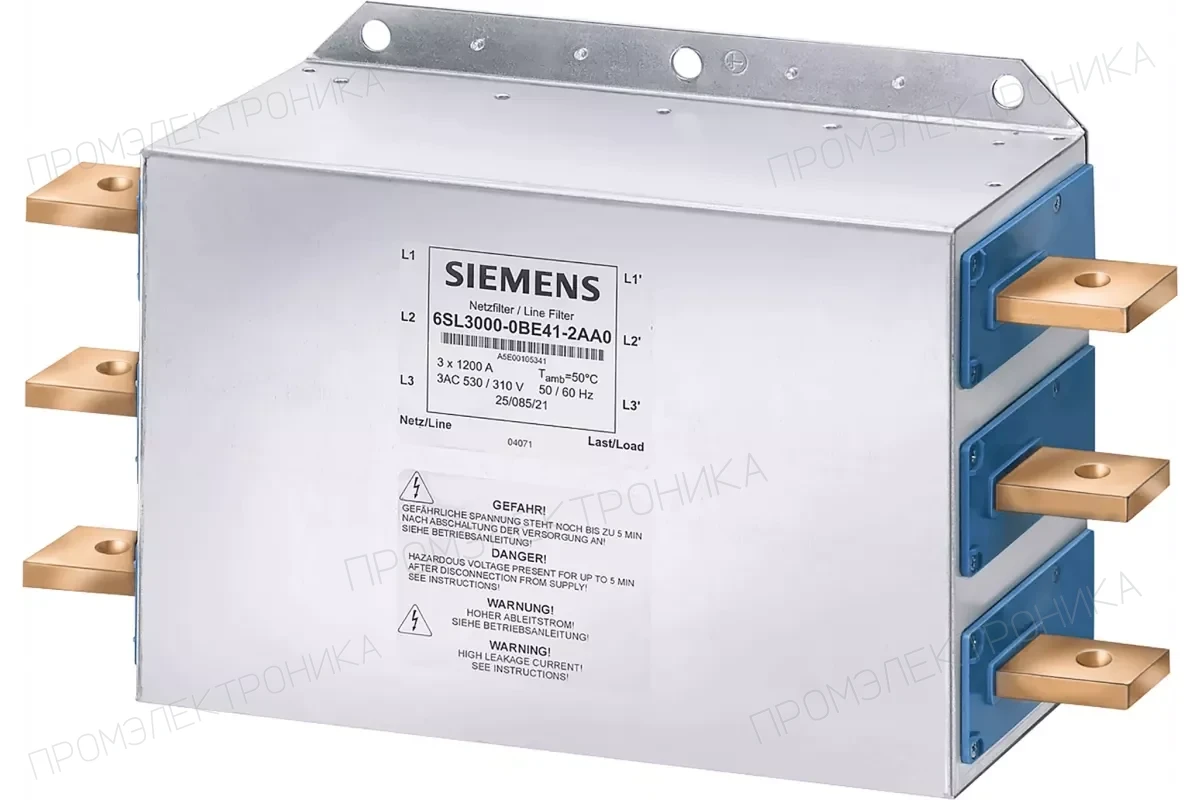 Siemens 6SL3203-0BE32-5AA0 — Сетевые фильтры