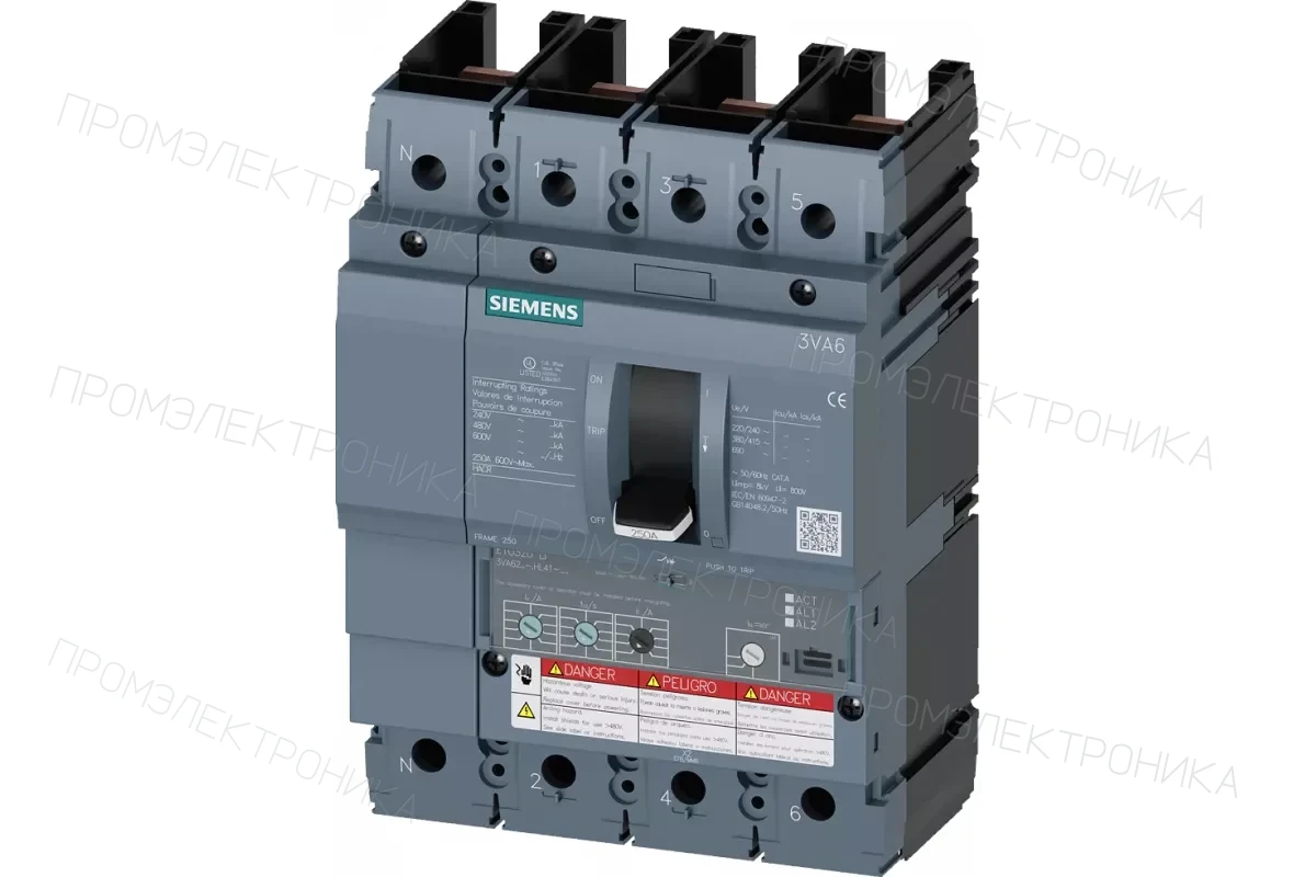 Siemens 3VA6210-5KT31-2AA0 — Автоматический выключатель