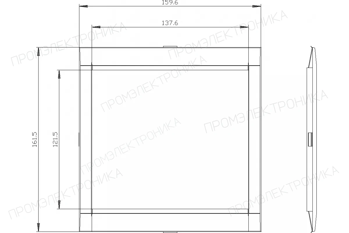 Siemens 3VA9354-0KB05 — Крышка клеммника увелич