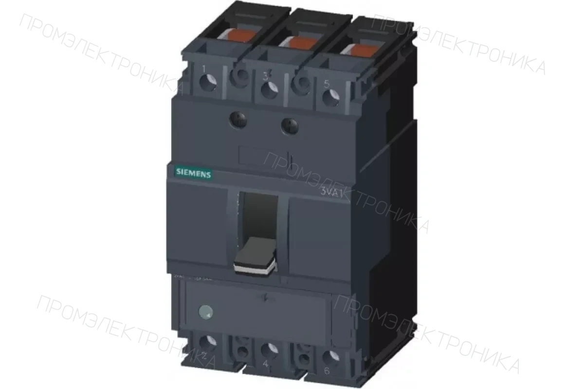 Siemens 3VA1110-3EE36-0AA0 — 3VA автоматические выключатели в литом корпусе до 250 A