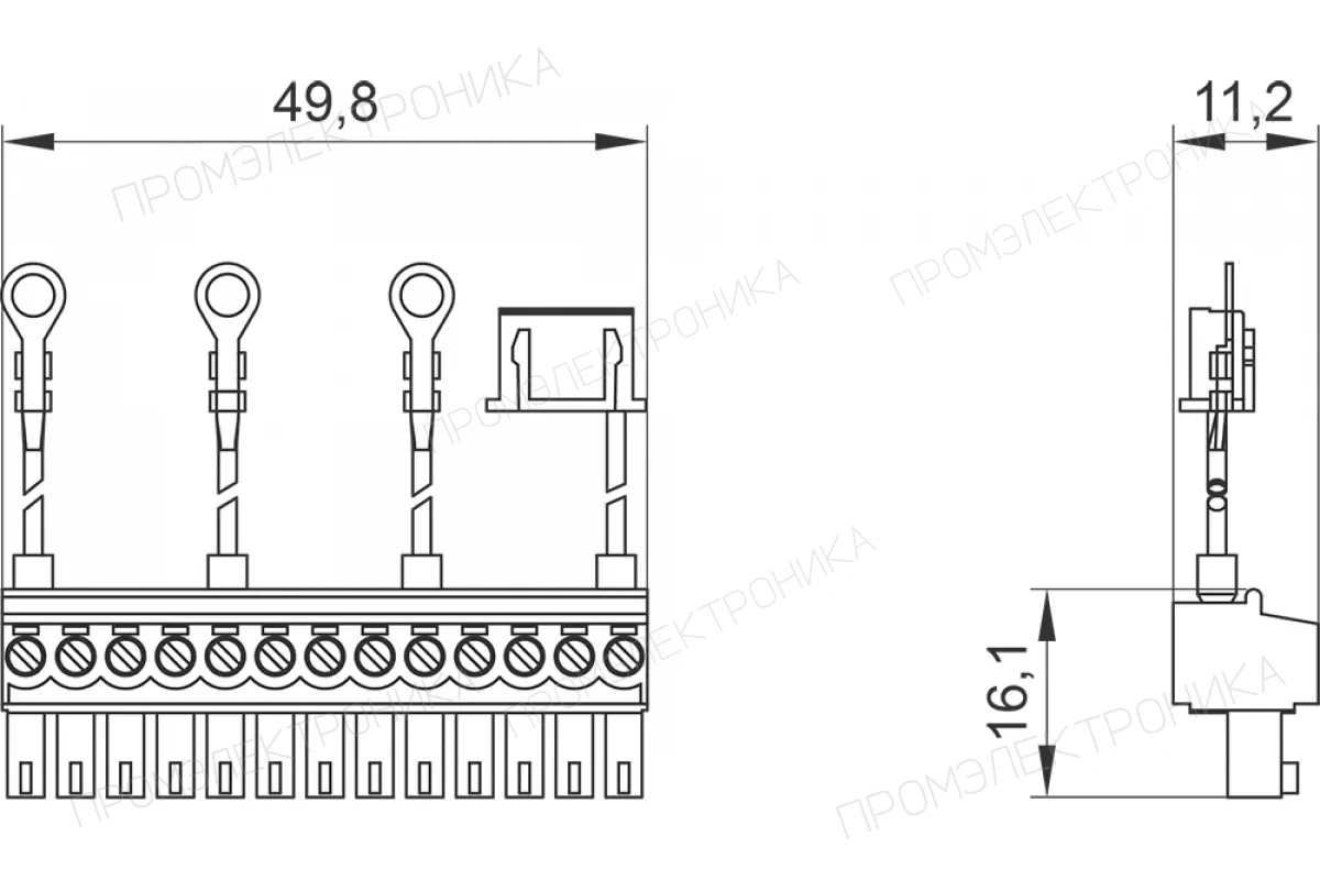 Siemens 3VW9011-0AT72 — Комплект кабелей для отвода напряжения
