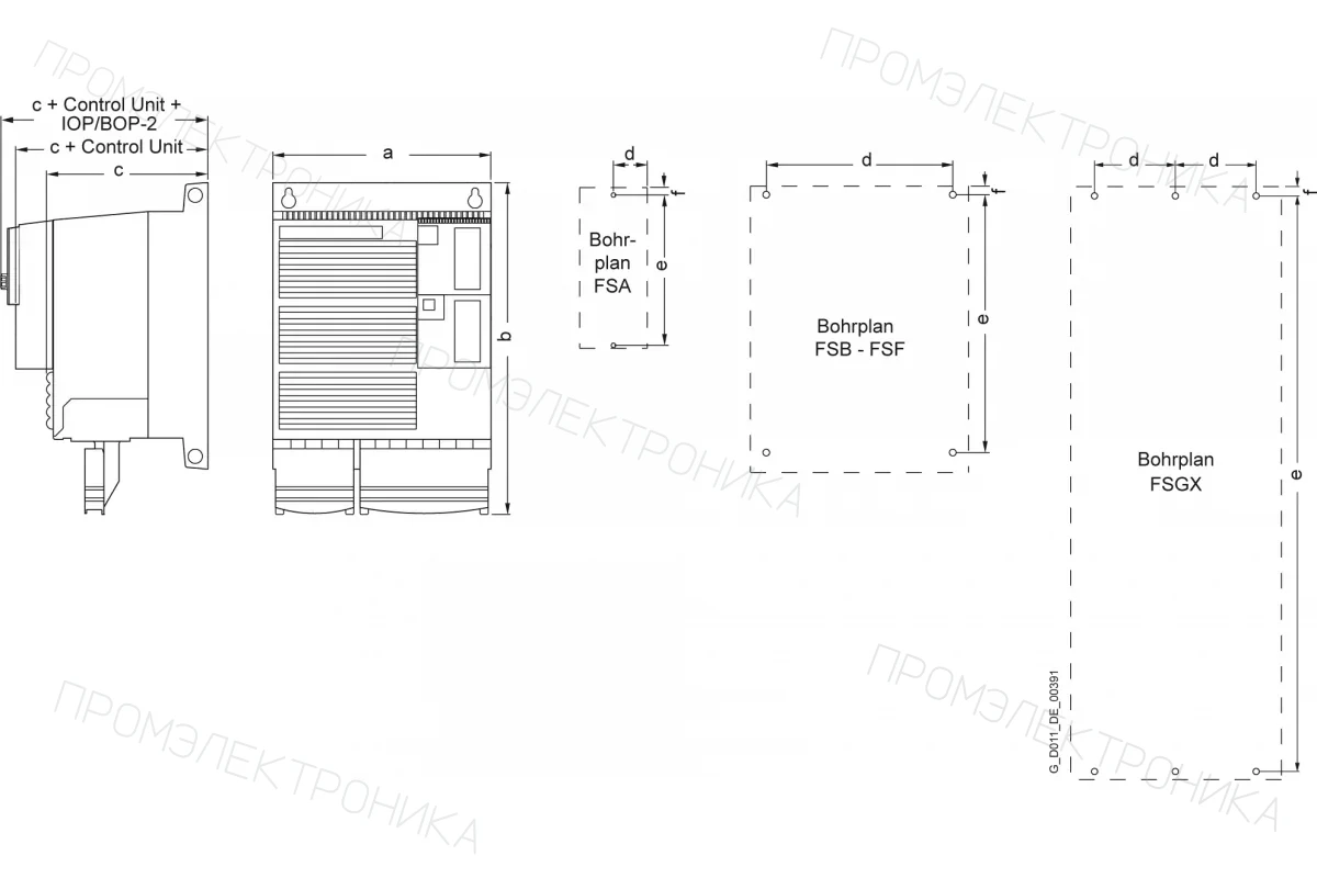 Siemens 6SL3310-1GF35-8AA3 — SINAMICS G130 Силовой блок