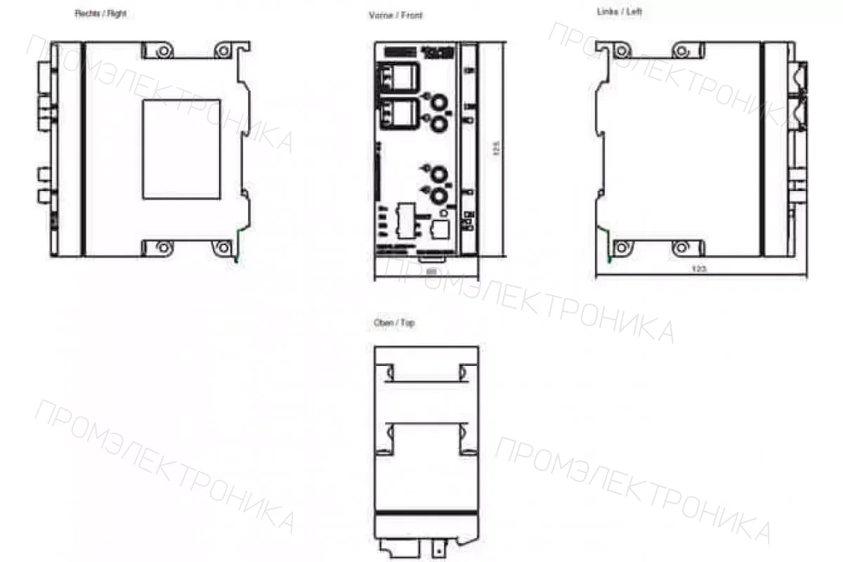 Siemens 6GK5201-3BH00-2BA3 — Коммутаторы реального времени SCALANCE X-200IRT
