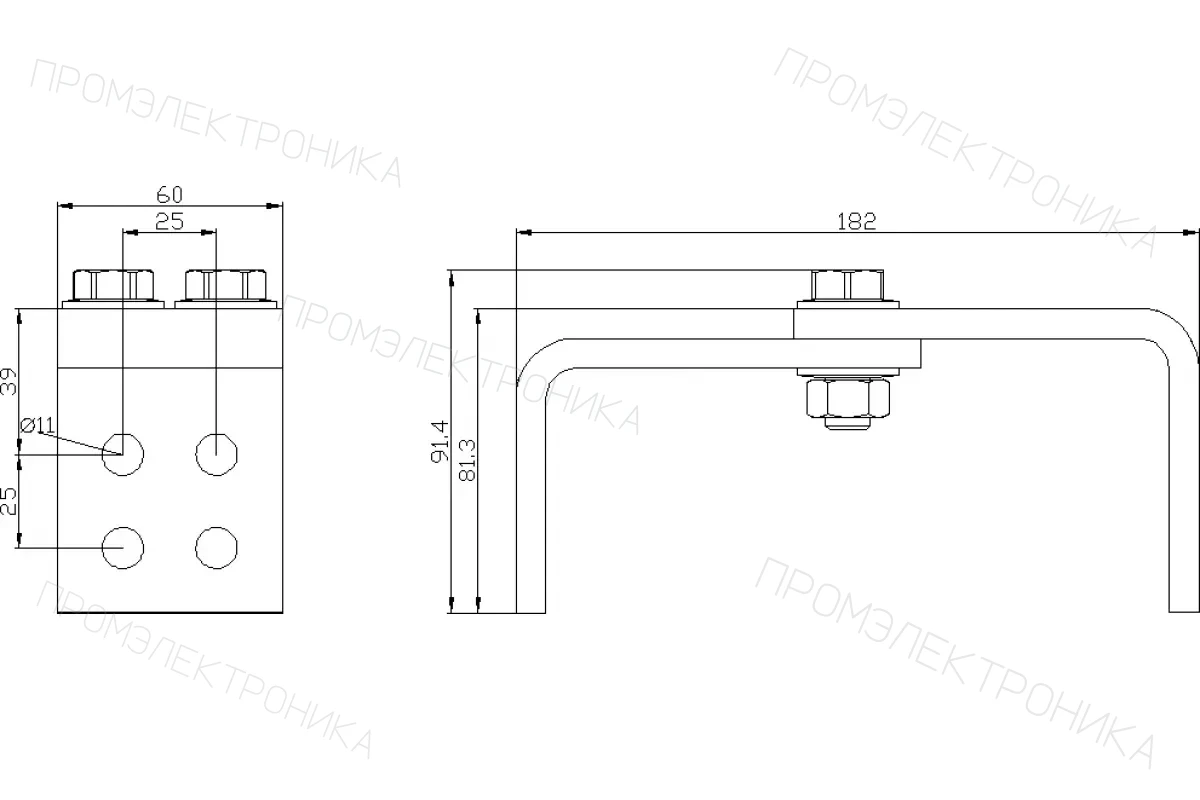 Siemens 3KC9818-4 — Мостовая перемычка