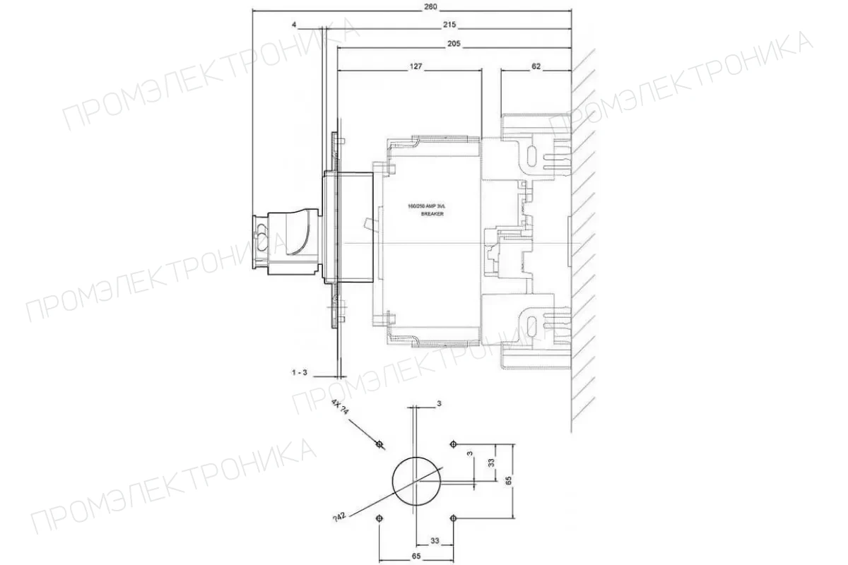 Siemens 3VL9216-7DK30 — промышленный компонент