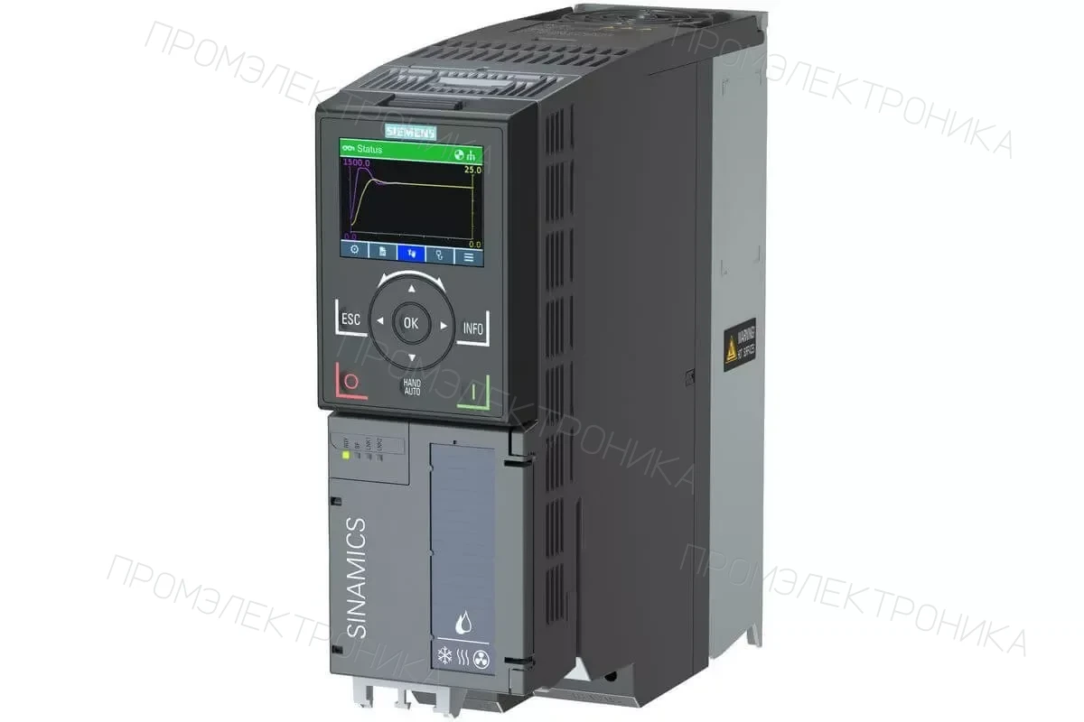 Siemens 6SL3220-3YD10-0CF0 — SINAMICS G120XA Номинальная мощность