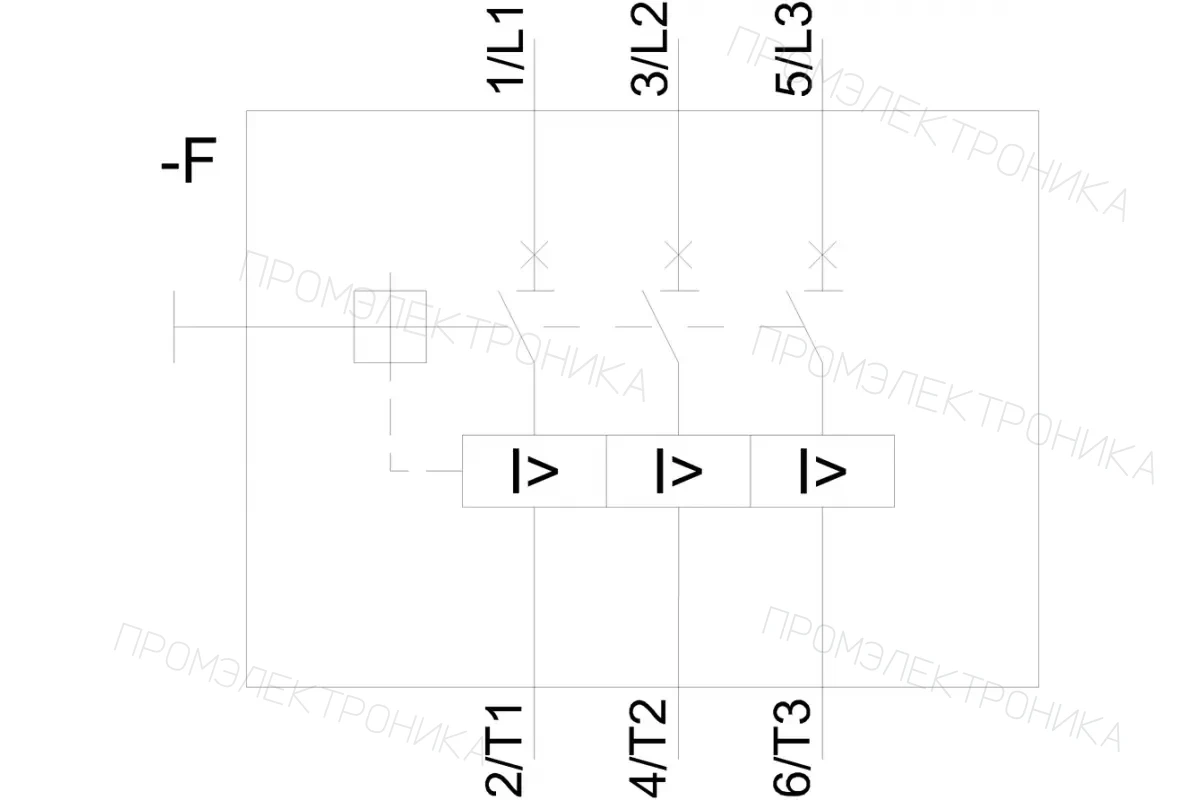 Siemens 3RV1042-4JB10 — ВЫКЛЮЧАТЕЛЬ АВТОМАТИЧЕСКИЙ ТИПОРАЗМЕР