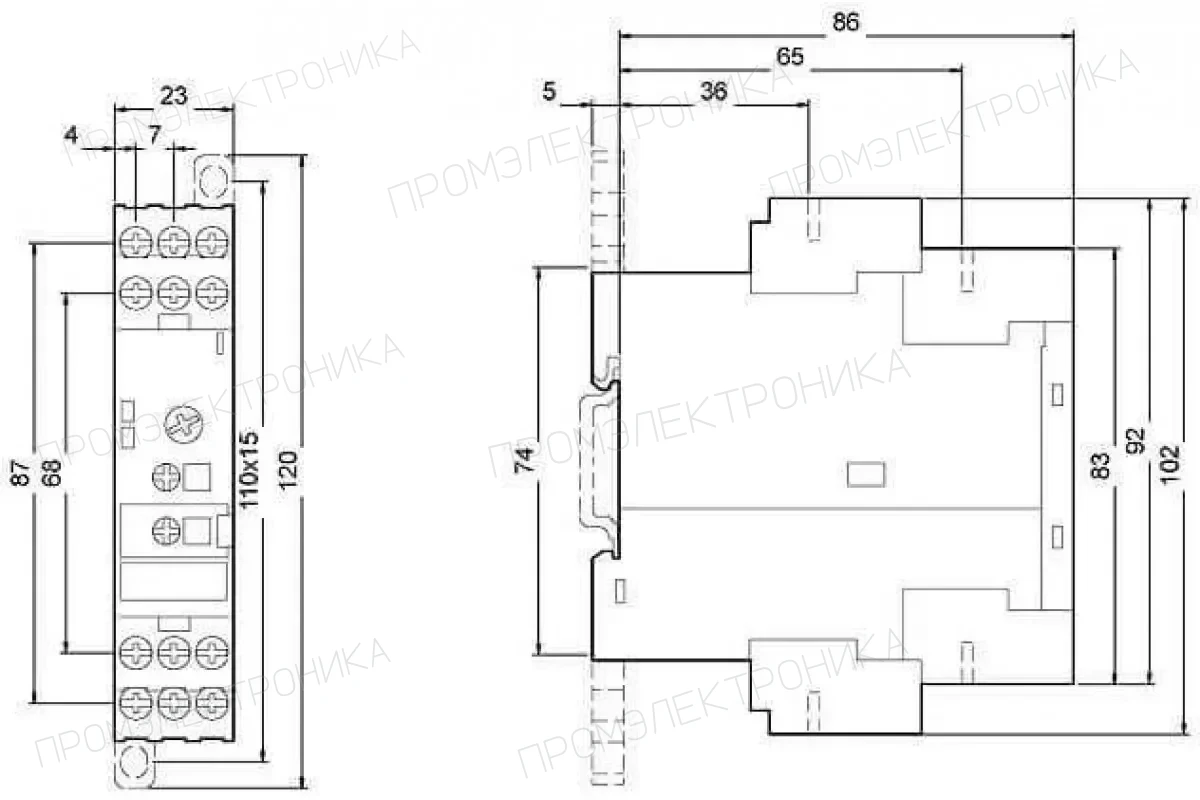 Siemens 3RP1505-1BP30 — РЕЛЕ ВРЕМЕНИ
