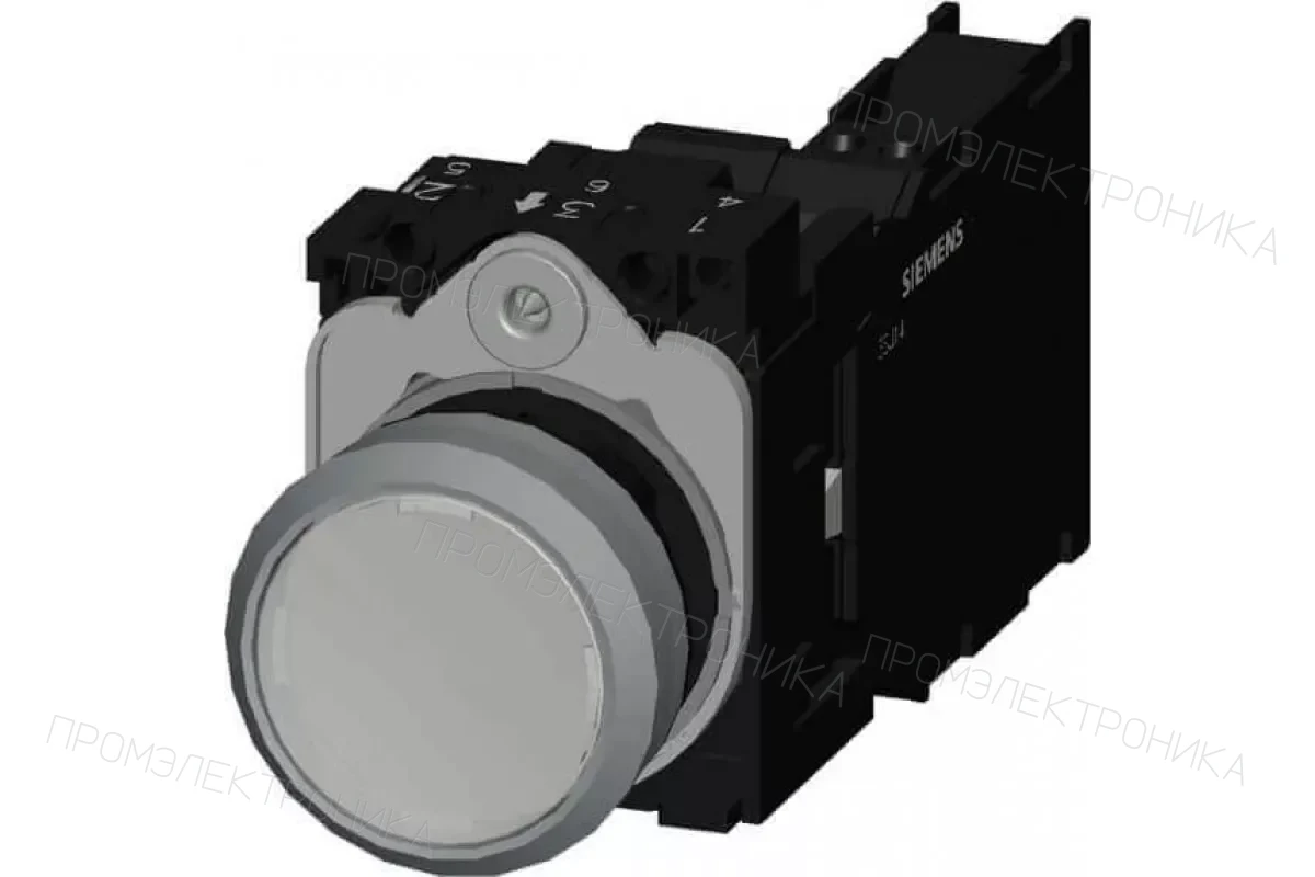 Siemens 3SU1132-0AB70-1BA0 — Кнопка с подсветкой
