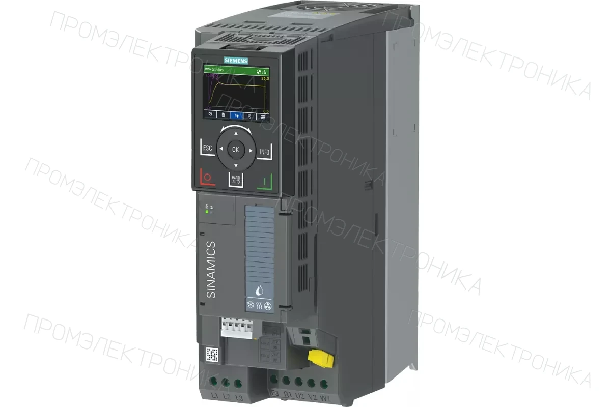 Siemens 6SL3220-2YH64-1CB0 — SINAMICS G120X Номинальная мощность