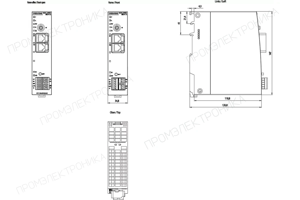 Siemens 6GK5876-4AA10-2BA2 — UMTS роутер SCALANCE M874