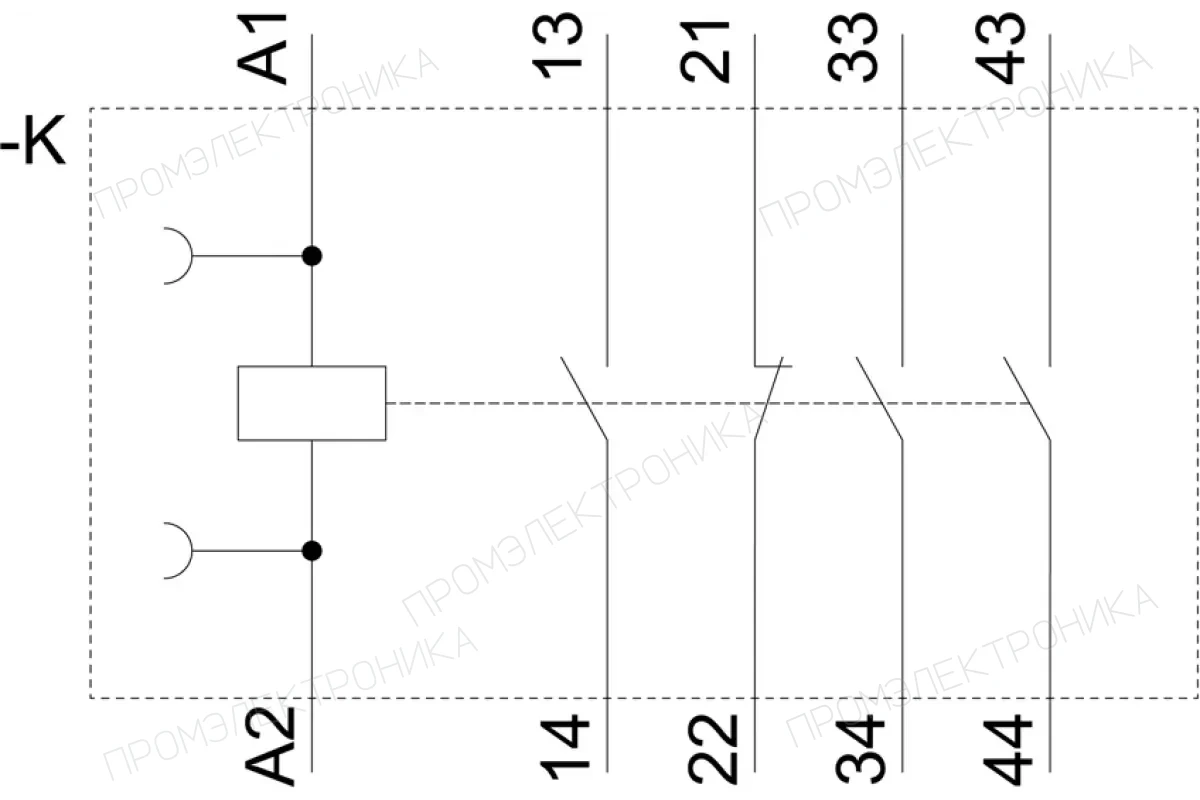 Siemens 3RH6140-1AP00 — промышленный компонент