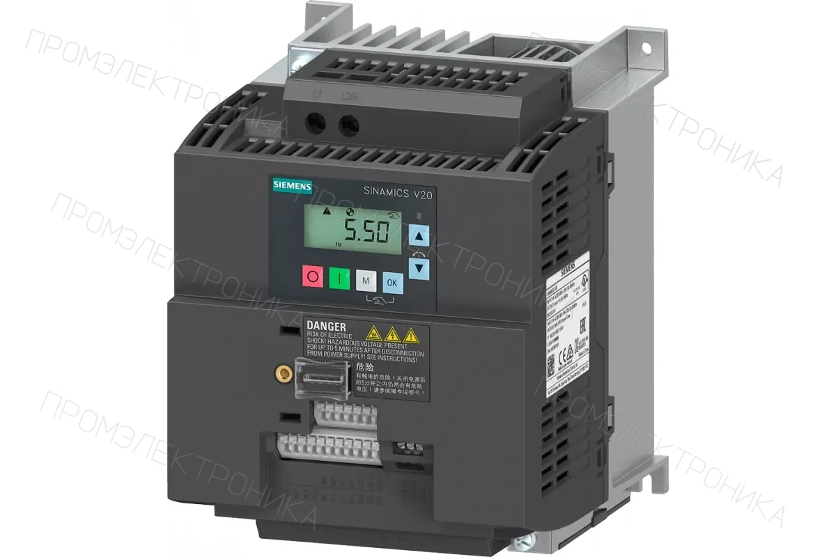 Siemens 6SL3210-5BB22-2AV0 — промышленный компонент