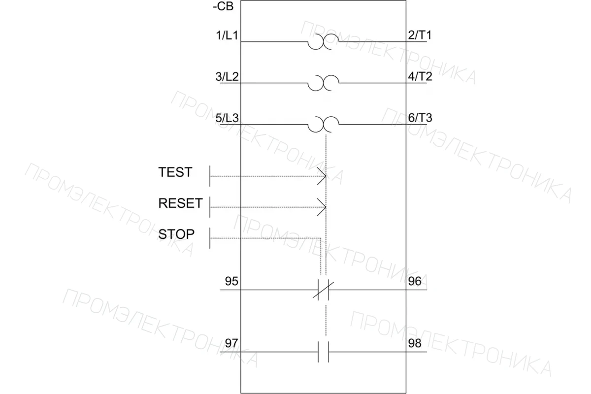 Siemens 3RU1136-4AB0 — Реле перегрузки