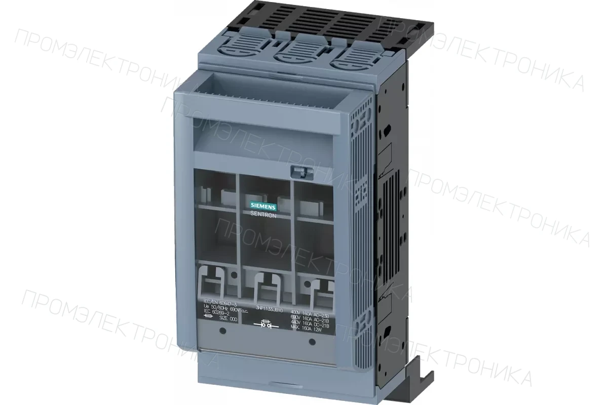 Siemens 3NP1133-1CA23 — Установка на монтажной панели