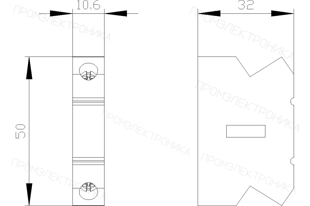 Siemens 3LD9340-3C — Клемма pe