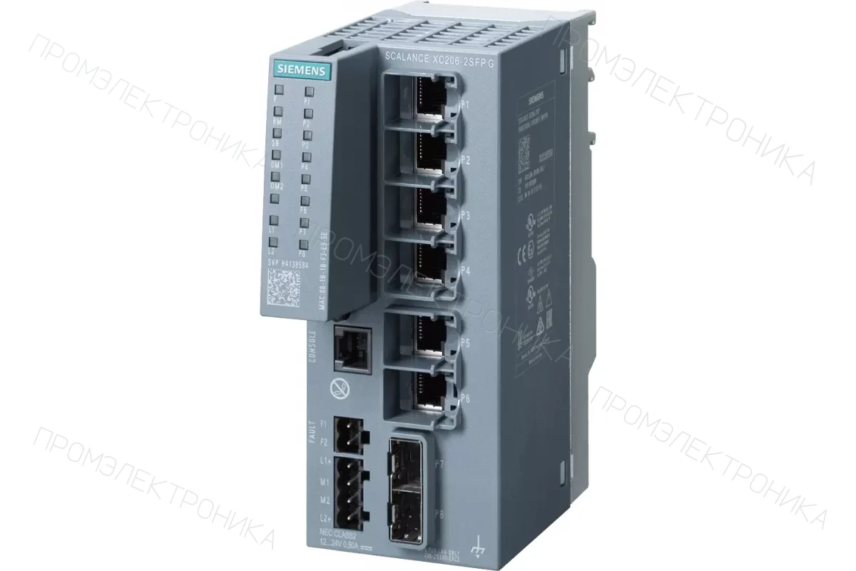Siemens 6GK5206-1BC00-2AF2 — Управляемые коммутаторы SCALANCE XF-200