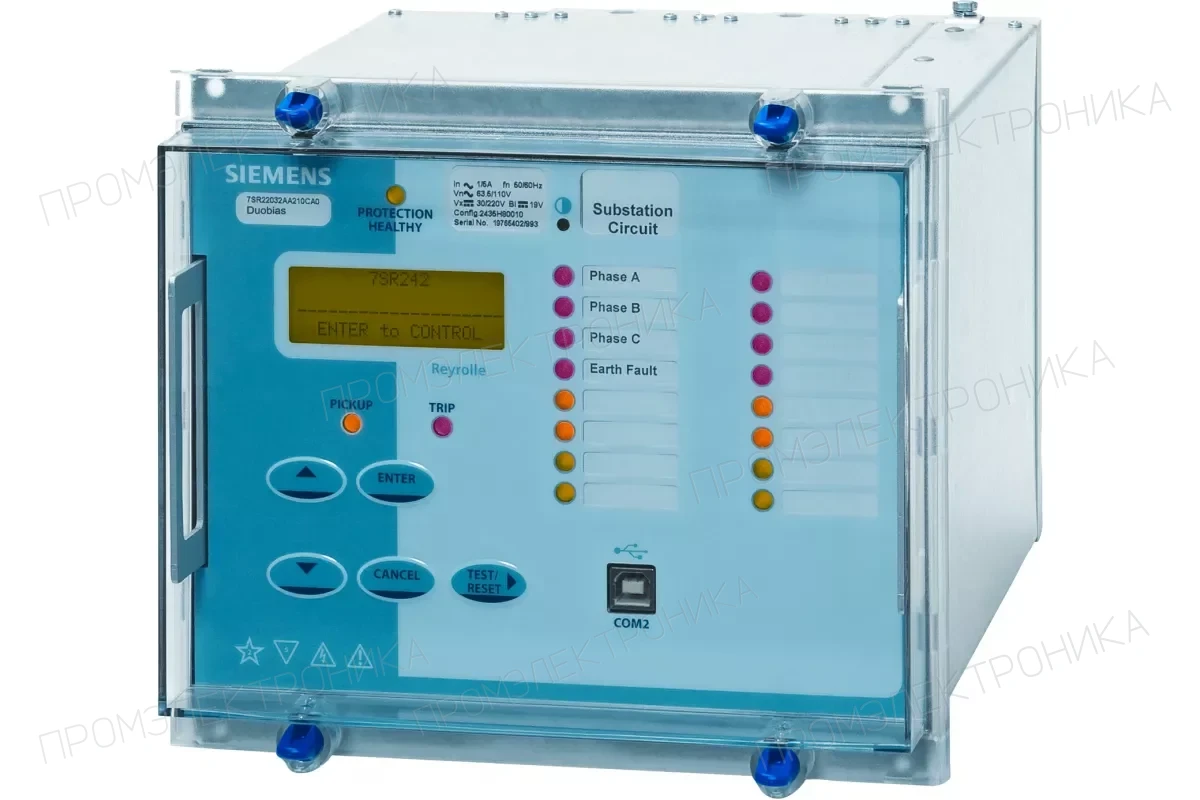 Siemens 7SR230.-.....-.... — Высокоимпедансное реле защиты циркулирующий ток