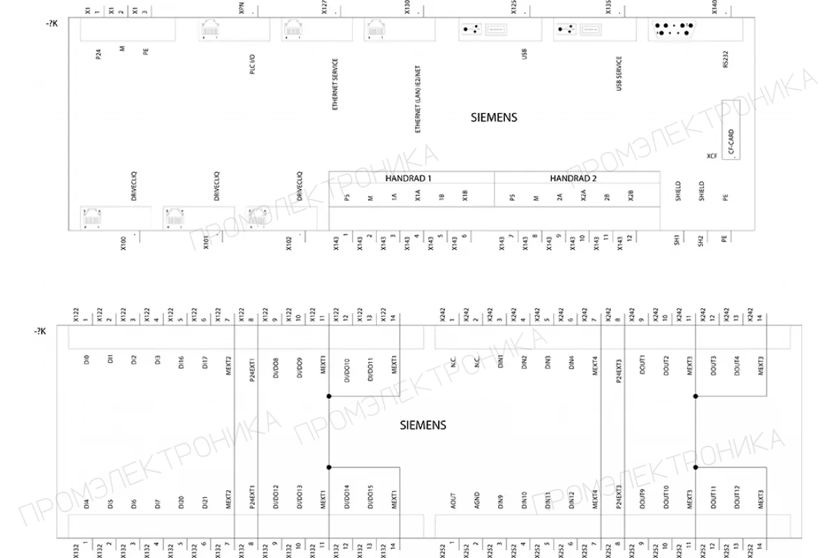 Siemens 6FC5370-0AA00-2AA1 — SINUMERIK 802D SL ВЕРСИЯ T/M PLUS ПАНЕЛЬ ОПЕРАТОРА ЧПУ КОМПЛЕКТНО