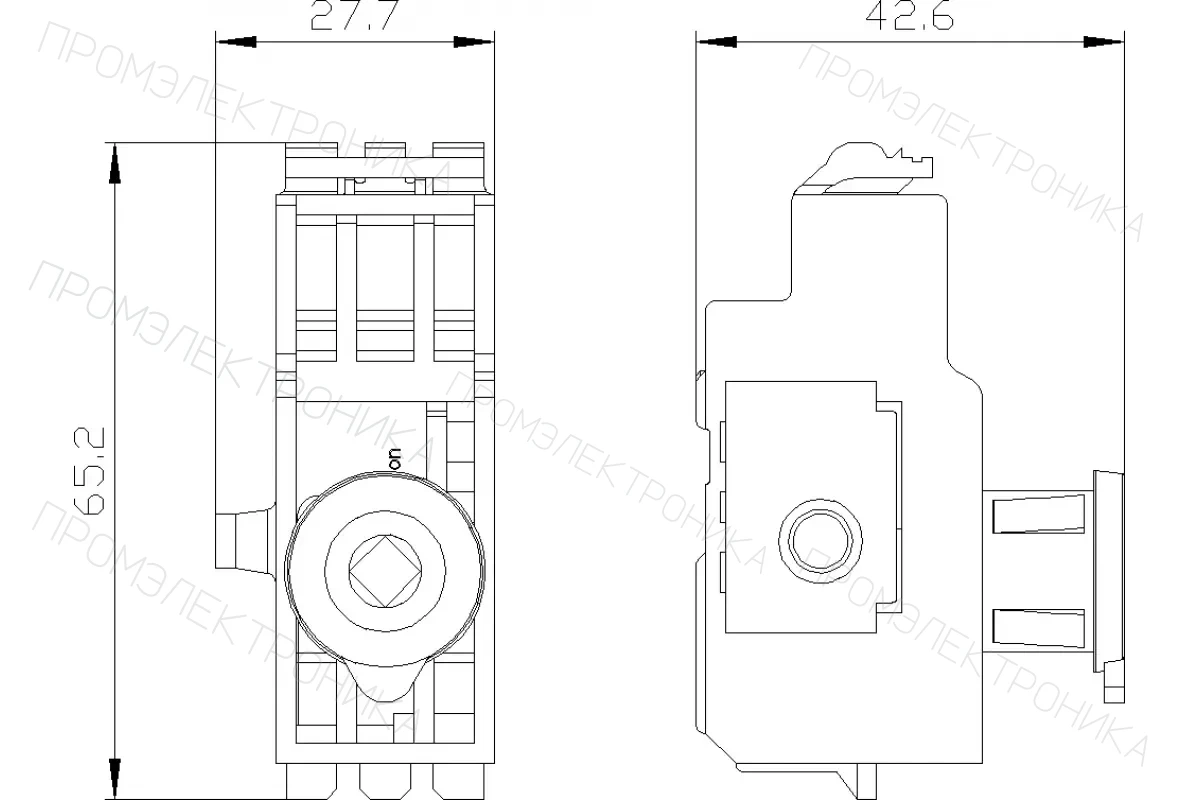 Siemens 3VA9147-0KT00 — Дверной проходник принадлежность для авт