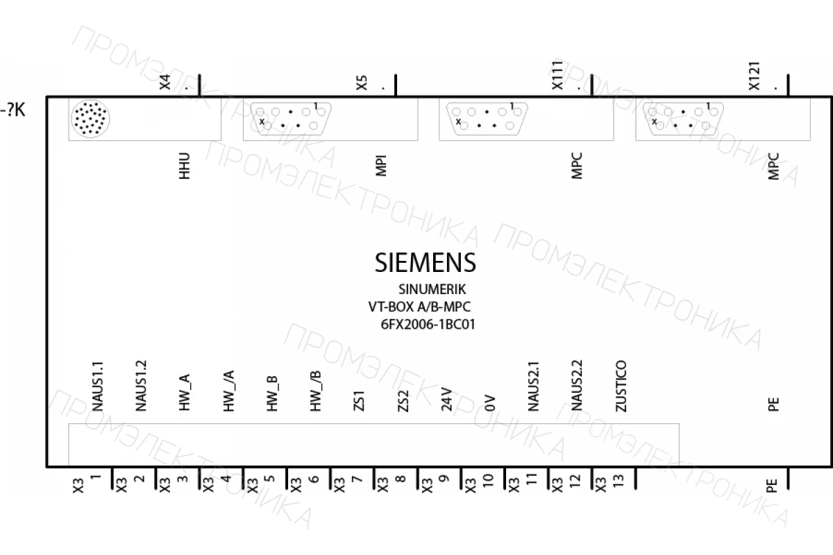 Siemens 6FX2007-1AB03 — промышленный компонент